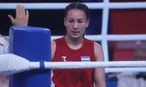 Сабина Бобоқулова сингапурлик боксчига ҳеч қандай имкон қолдирмади