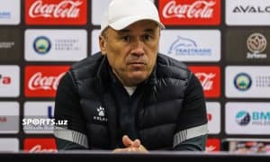 Рўзиқул Бердиев: Терма жамоада ўйнайдиган футболчилар жароҳат олишини хоҳламаймиз