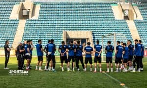 Ўзбекистон терма жамоаси машғулотларни бошлади (Фотогалерея)