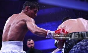 Муроджон Аҳмадалиев рақибни "эзиб ташлади"