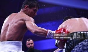 Муроджон Ахмадалиев досрочно одержал победу на ринге