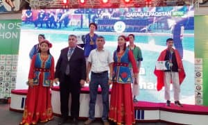 Нукусда белбоғли кураш бўйича Жаҳон ва Осиё чемпионати ўтказилди 