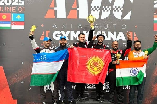 Ўзбекистон 2025-йилги Жимхана бўйича Осиё чемпионатининг биринчи босқичида подиумга кўтарилди