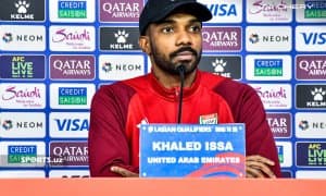 БАА футболчиси Ҳолид Эйса бўлажак учрашув ҳақида гапирди