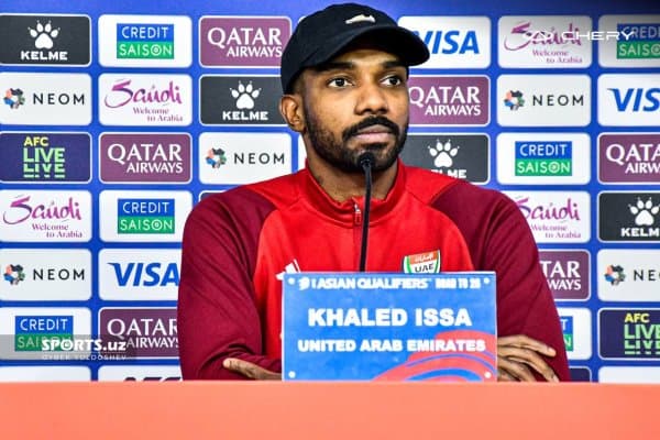 БАА футболчиси Ҳолид Эйса бўлажак учрашув ҳақида гапирди