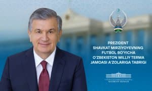 Ўзбекистон Республикаси президенти Шавкат Мирзиёев ҳам Жаҳон чемпионатига йўл олган футболчиларимизни табриклади! 