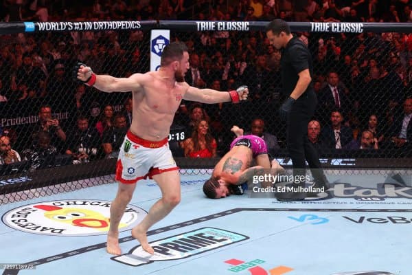 Мераб Двалишвили ва Шон О'Мэлли жанги 3-раундда ўз ниҳоясига етди