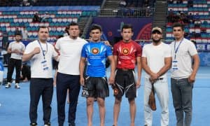 Панкратион, грэпплинг ва ҳаваскор ММА бўйича бўлиб ўтган "Andijan Open" халқаро турниридан ажойиб фотоларни томоша қилинг (1-қисм)
