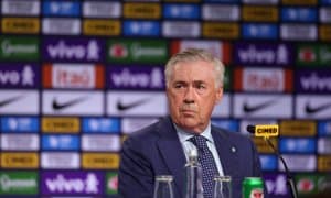 Анчелотти Бразилия ЖЧ йўлланмасини қўлга киритганини ва футболчиларнинг ўйини ҳақида гапирди