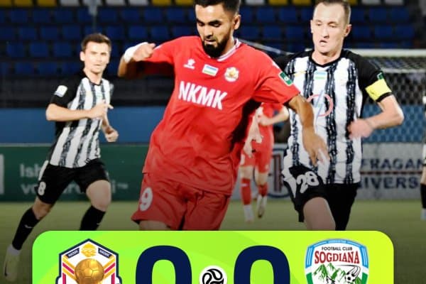 Суперлига. "Қизилқум" ва "Суғдиёна" ўртасидаги баҳс голсиз якунланди