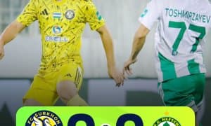 Суперлига. "Сурхон" ўз уйида "Нефтчи" билан дуранг ўйнади