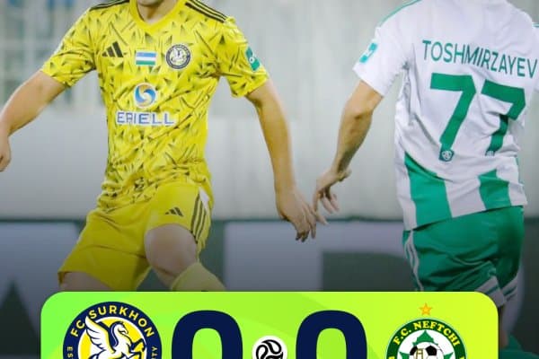 Суперлига. "Сурхон" ўз уйида "Нефтчи" билан дуранг ўйнади