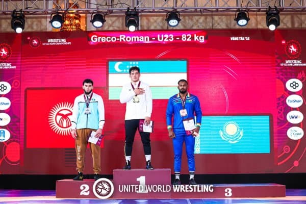 Осиё чемпионатининг биринчи кунида 4 та медални қўлга киритдик