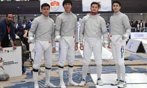 Саблячи йигитларимиз Осиё чемпионатида бронза медалини қўлга киритишди