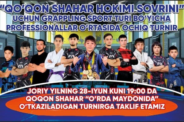 Грэпплинг усталари учун супер янгилик!