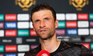 Томас Мюллер "Боруссия" устидан ҳазил қилди ва "Бенфика"дан кейинги ўйин ҳақида гапирди