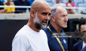 Гвардиола захирада ўтирган Ҳусанов ва бошқа 3 марказий ҳимоячига муносабат билдирди 