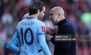 Гвардиола: "Грилиш кам ўйнаётганига сабаб — мен"