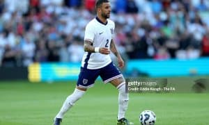 Here we go! Уокер "Бёрнли" футболчиси