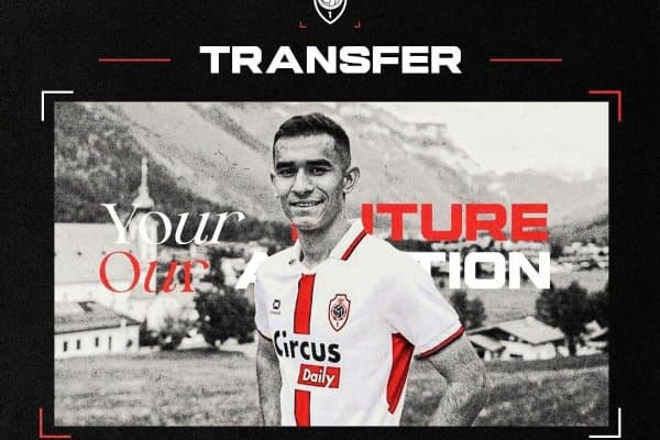 Расман. Муҳаммадали Ўринбоев "Антверпен" футболчиси