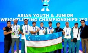 Оғир атлетика бўйича Осиё чемпионатининг навбатдаги кунида 9 та медал қўлга киритилди