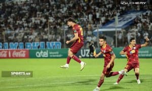 Суперлига. Самарқандда ўтказилган драматик учрашувдан фотогалерея