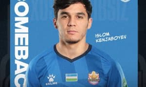 Ислом Кенжабоев "Қизилқум" футболчиси!