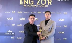 "Қўқон-1912" Суперлиганинг энг яхши ёш футболчиси билан шартнома имзолади