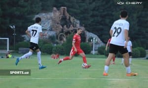 "Бургутлар"нинг ўртоқлик ўйинидаги ғалабасидан фотолавҳалар