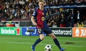 Френки де Йонг “Барса”ни “тупик”га тиқиб қўйди