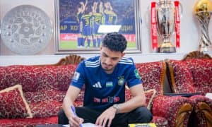 Zaid Tahsin Joins FC Pakhtakor