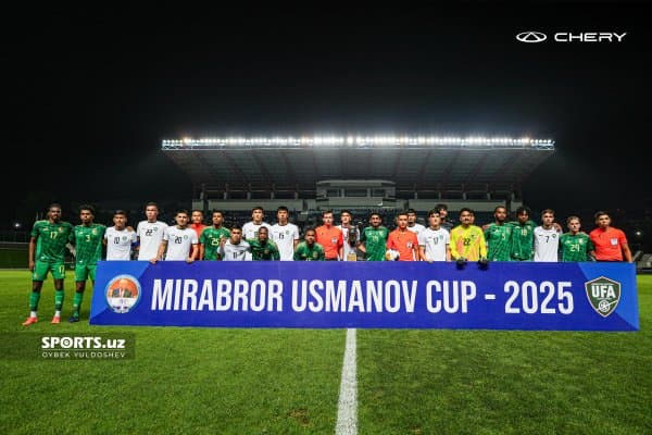 "Mirabror Usmanov Cup-2025": Ўзбекистон - Саудия Арабистони учрашувидан фотогалерея