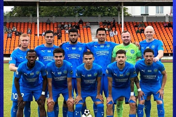 "Динамо" "Молодечно" дарвозасига жавобсиз 3 та  гол урди, Ҳошимовдан дубль!