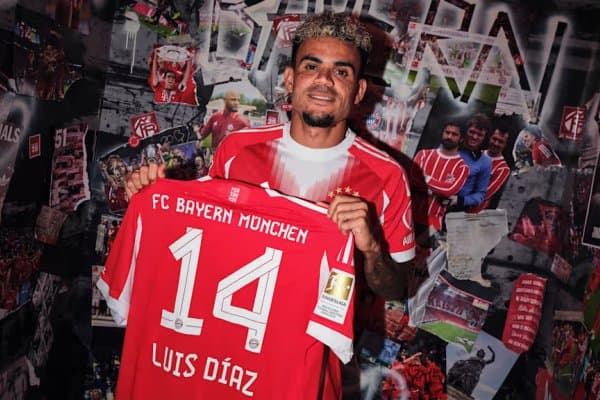 Луис Диас: "Бавария" футболчиси бўлиш кўп нарсани англатади"