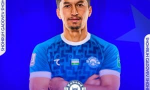 "Қўқон-1912" Шоҳруҳ Гадоев билан шартнома имзолади