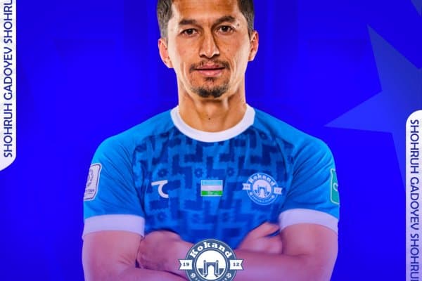 "Қўқон-1912" Шоҳруҳ Гадоев билан шартнома имзолади