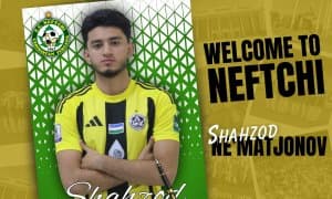 "Нефтчи" Шаҳзоджон Неъматжонов трансферини эълон қилди