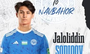 "Навбаҳор" Жалолиддин Содиқов трансферини эълон қилди 