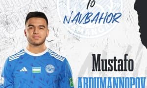 "Навбаҳор" Содиқовдан сўнг Мустафо Абдуманнопов трансферини ҳам эълон қилди 