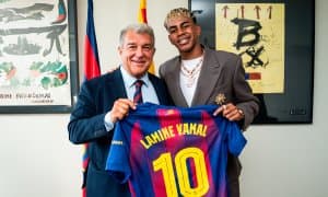 Жоан Лапорта Ямал Мессининг даражасидаги футболчи бўла олишини айтди