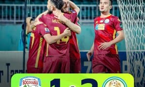 Суперлига. "Насаф" Жиззахда "Сўғдиёна"ни мағлубиятга учратди