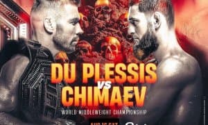 Дрикус Дю Плесси: "Хамзат Чимаев жангдан беш ҳафта олдин мен бутун ҳаётим давомида қилган ишни бажаришни бошлабди"