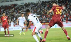 "Насаф" - "Андижон" ўйинидан галерея