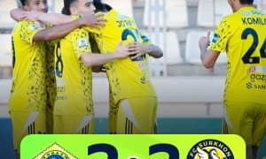 Суперлига. Иккита қизил карточка кўрсатилган ўйинда ғолиб аниқланмади