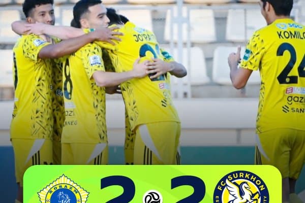 Суперлига. Иккита қизил карточка кўрсатилган ўйинда ғолиб аниқланмади