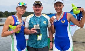 Академические гребцы Узбекистана впервые стали призёрами чемпионата мира