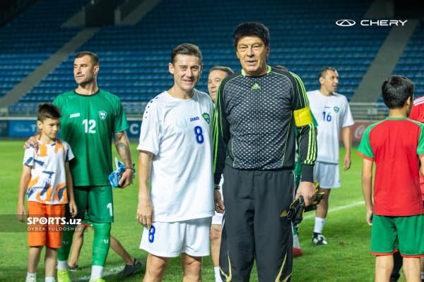 Ўзбекистон футбол афсоналари Россия билан жанговар дуранг ўйнади   