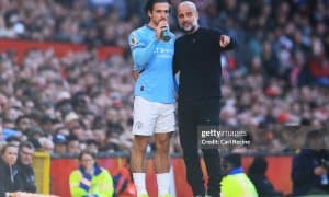 Гвардиола Грилишга "Эвертон"даги фаолиятида омад тилади