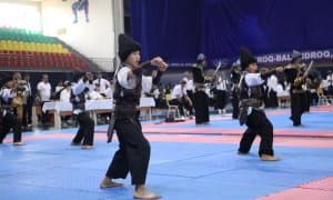 Чирчиқда ўзбек жанг санъати бўйича мамлакат кубоги беллашувлари ўтказилди