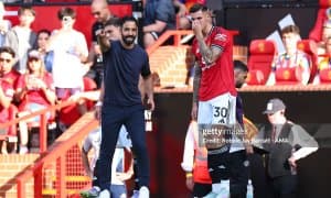 Рубен Аморим: Биз ўзимиз яхши ўйнамаётган пайтимизда Шешко майдонда эди 